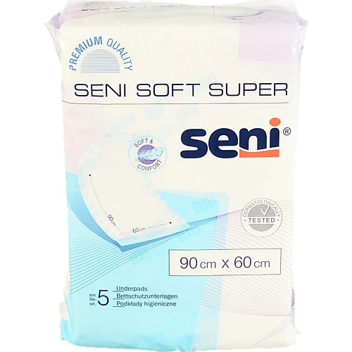 Пелюшки для немовлят SENI SOFT 90х60 см. (5 шт.)