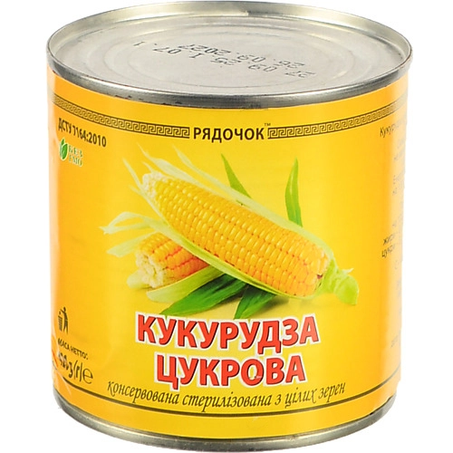 Кукурудза Рядочок 420г з.б