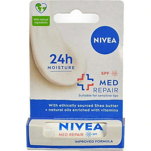 Бальзам для губ  Nivea lip care 4.8г SOS-догляд