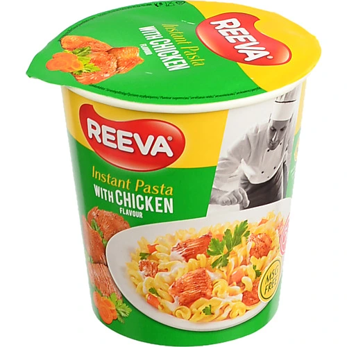 Макарони Reeva 70г курка стакан
