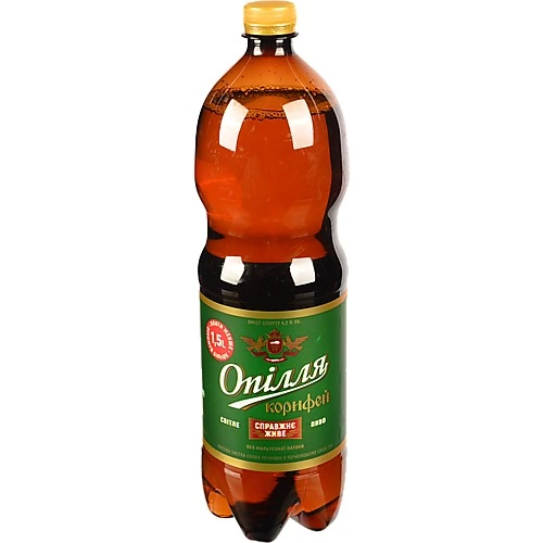 Пиво Опілля Корифей світле 1.5л