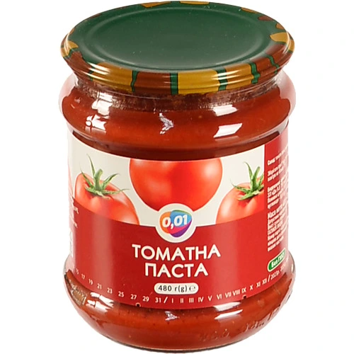Томатна паста 0.01 480г