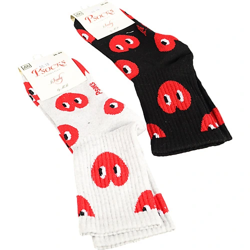 Шкарпетки Psocks серце кольоровi р36-40