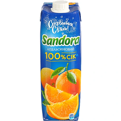 Сік Сандора 0.95л апельсин