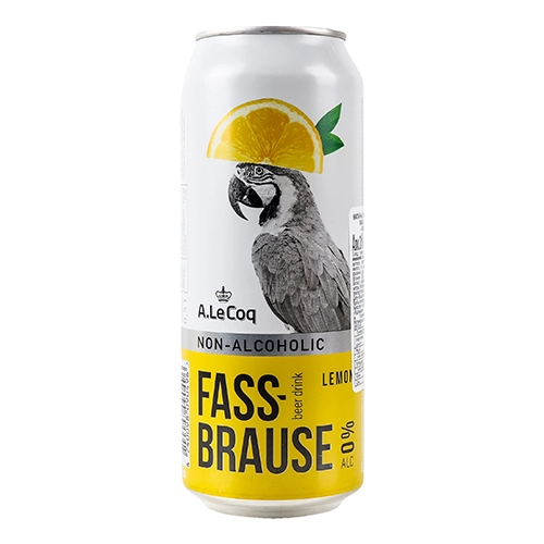 Пиво ППБ Fassbrause Lemon 0,5л безалкогольне