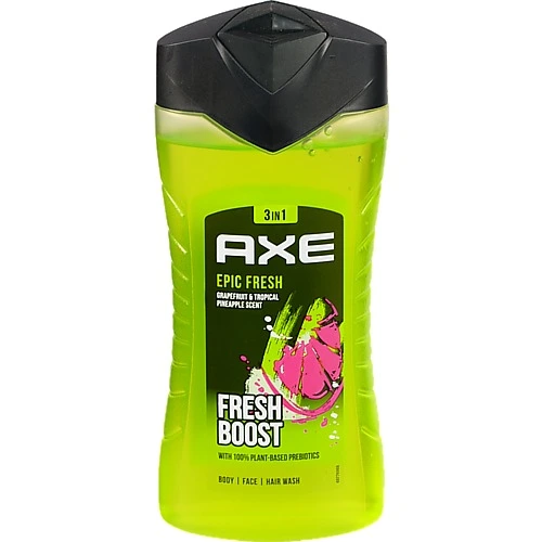 Гель для душу 3в1 Epic Fresh Axe 250мл