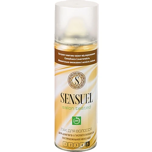Лак д.волосся Sensual 200мл екстрасільна фіксація
