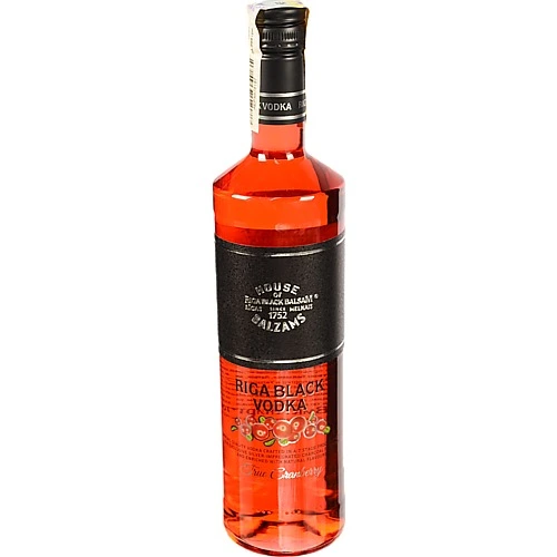 Алкогольний напій Рига Блек 0.7л справжня журавлина