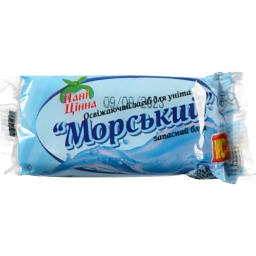 Освіжувач д.унітазу Панi цiнна 40г морський запаска