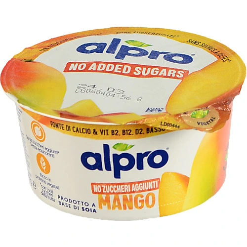 Продукт соєвий ферментований Mango Alpro 135мл