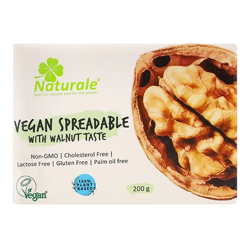 Паста веганська Naturale 200г 75% зі смаком волоського горіха