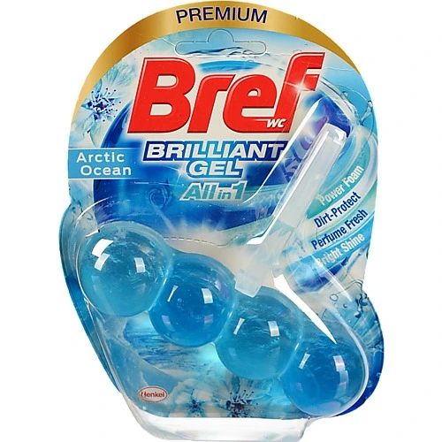 Освіжувач Бреф 42г блискучий гель арктичний океан