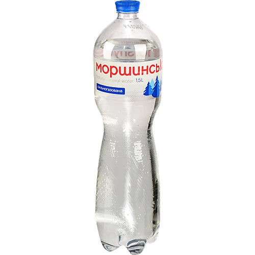 Вода мінеральна сильногазована Моршинська п/пл 1.5л
