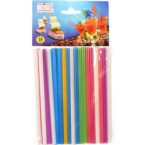 Трубочка Baiep 125мм мартiнка 35шт