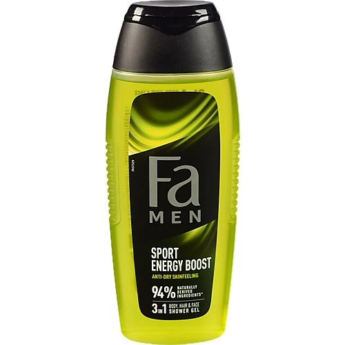 Гель для душу FA Men's Boost 400мл