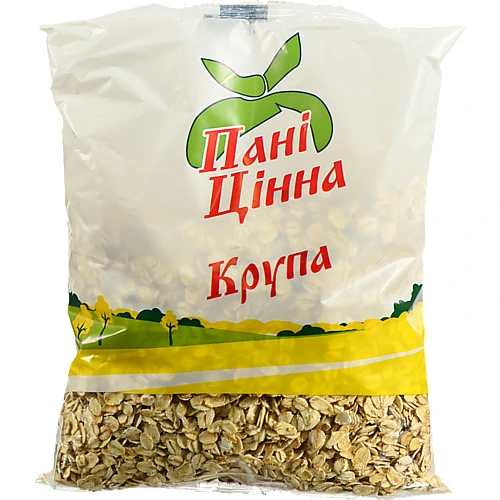 Пластівці вівсяні Пані Цінна 400г