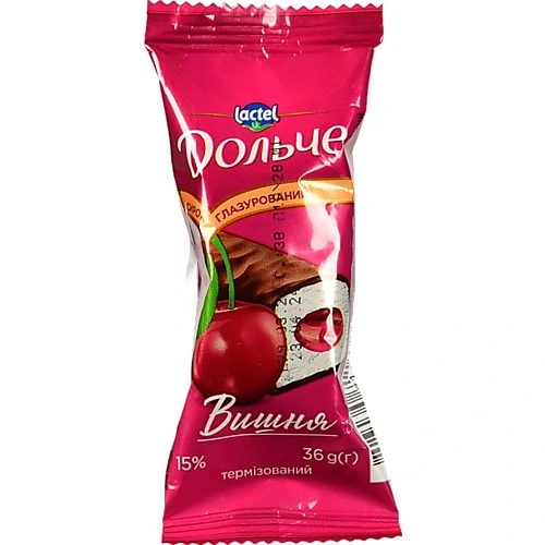 Сирок глазурований 15% Вишня Дольче м/у 36г