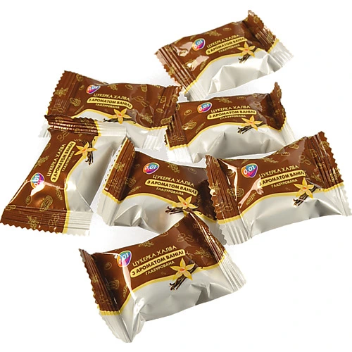 Глазурована халва з ваніллю