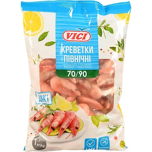 Креветки Вічі 1кг 70.90