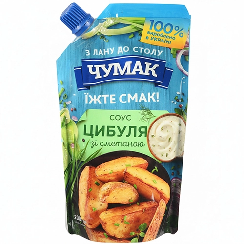Соус Цибуля зі сметаною Чумак 200г