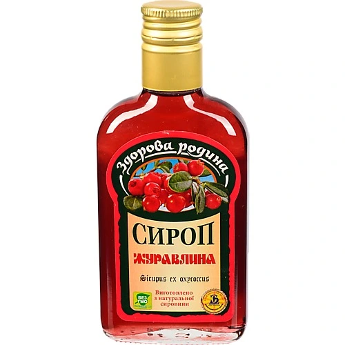 Сироп Журавлина Здорова родина с/бут 200мл