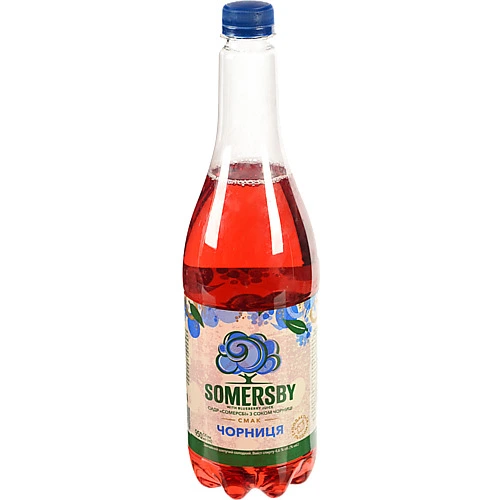 Сидр Somersby Чорниця солодкий 4.6% 0.95л, пл
