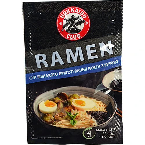 Суп Хоккайдо Клуб 25г рамен