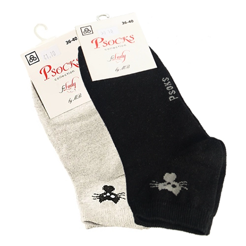 Шкарпетки Psocks кішечка жіночі 36-40