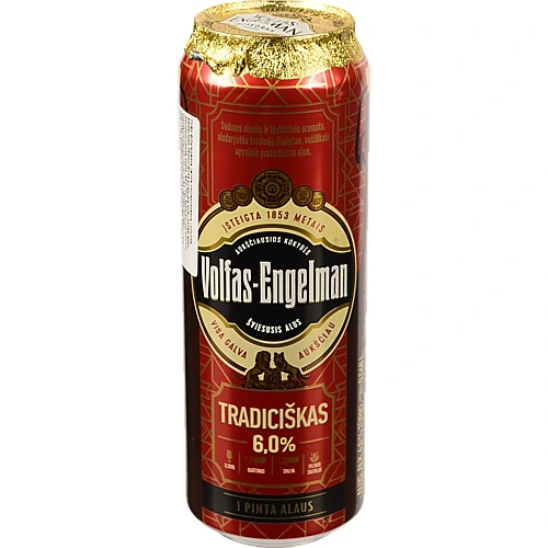 Пиво Volfas Engelman 0.568л Tradiciskas