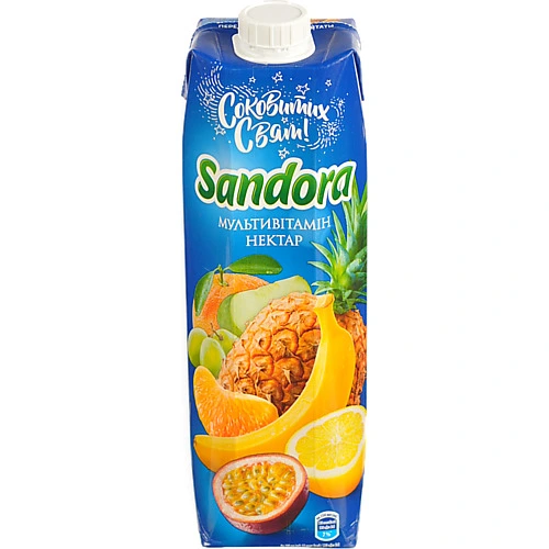 Нектар Сандора Мультивітамін 0.95л
