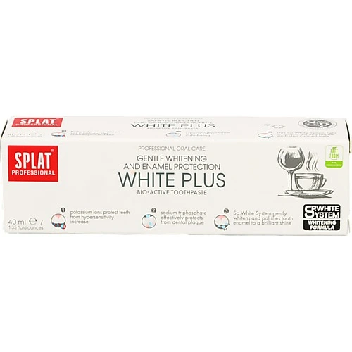 Зубна паста Splat Travel White Plus 40 мл