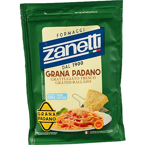 Сир Занетті 100г гран падано тертий