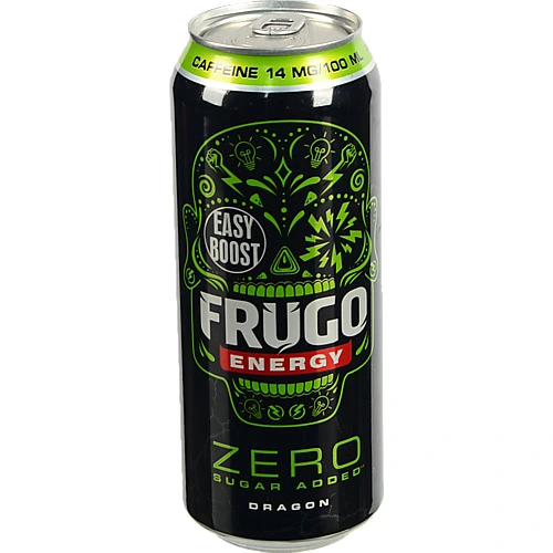 Напій Енергетичний Frugo 500мл black без цукру