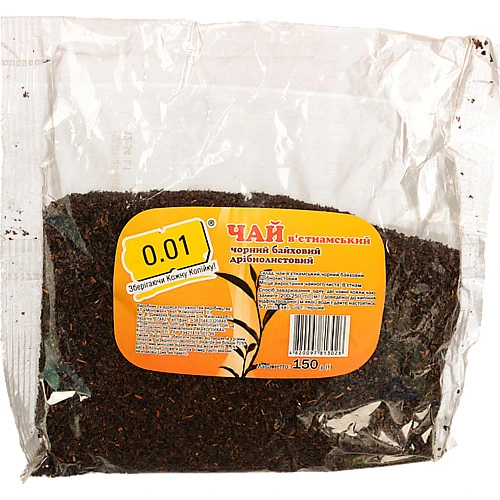 Чай в'єтнамський чорний листовий 150г