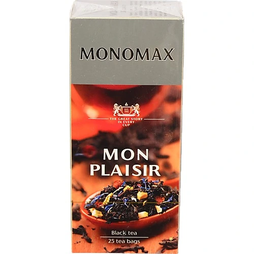 Чай Мономах 25п чорний тропічні фрукти