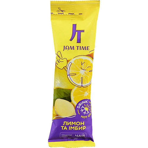 Чай Jam Time 50г лимон імбир