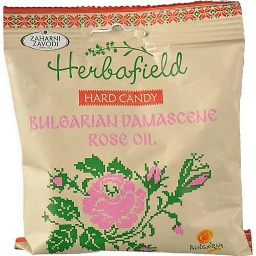 Цукерки Zaharni Zavodi 49г карамельні троянда