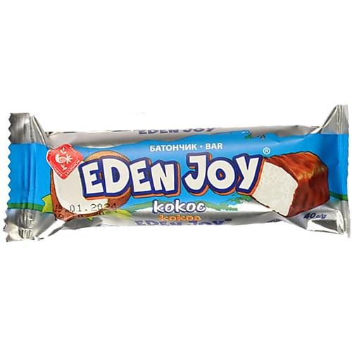 Батончик Житомирські ласощі Eden Joy кокос, 40 г