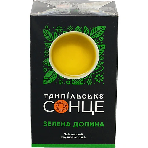 Чай Трипільське Сонце 80г зелена долина
