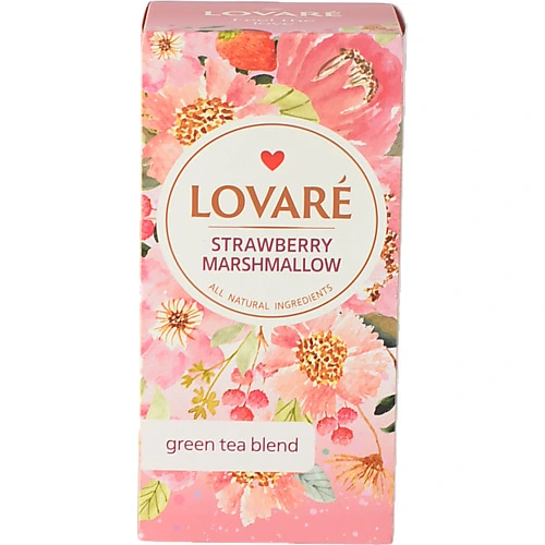 Чай Lovare 24п суниця зефір