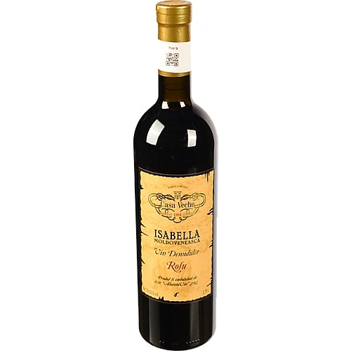 Вино Casa Veche 0.75л Ізабелла Молдавська червоне напівсухе