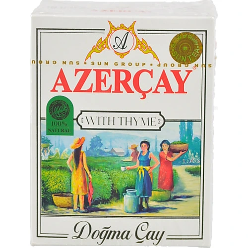 Чай чорний з чебрецем Azercay 100г