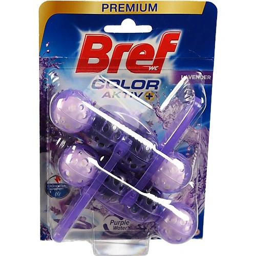 Освіжувач д.унітазів Бреф 2х50г лаванда