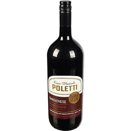 Вино Полетті 1.5л сухе червоне sangiovese igp rubicone