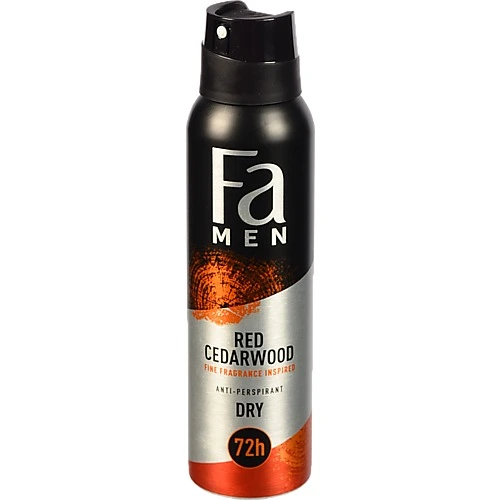 Антиперспірант Red Cedarwood Dry Fa Men 150мл