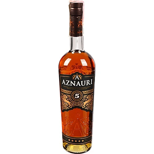 Коньяк Aznauri 5 зірок 0.5л 40%