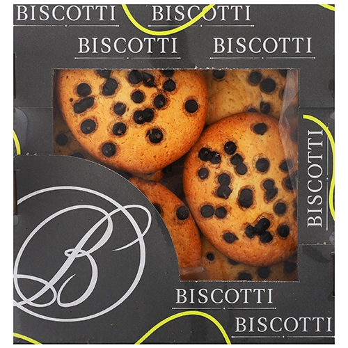 Печиво Biscotti 205г здобне американське глазур
