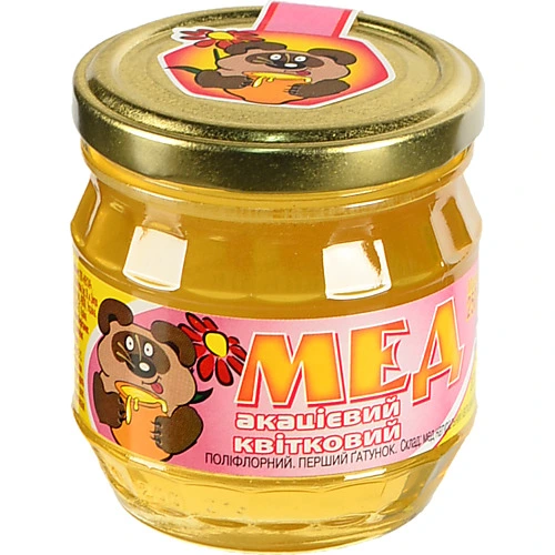 Мед Нектар 250г натуральний квiтковій акацiєвій
