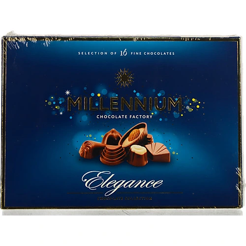 Цукерки шоколадні молочні Elegance Millennium к/у 143г