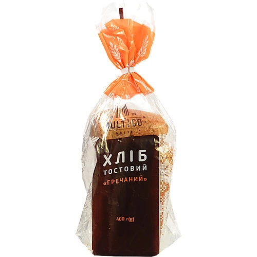 Хліб [Тостовийk [Гречанийk від ТМ [Multicok, 400 г